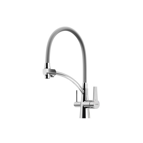 Смеситель для кухни Sancos Eri SC4001CH на мойку хром/серый