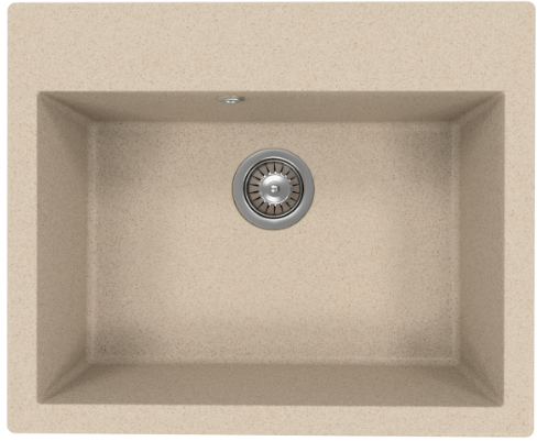Кухонная мойка Florentina Тоскана 620 17.050.D0620.104 60х50 цвет бежевый поверхность матовая