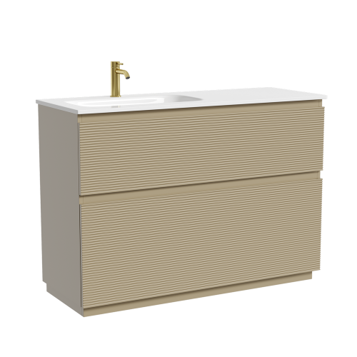 Тумба под раковину Sancos FOLK Floor FL120FLCP 120х40 напольная цвет бежевый