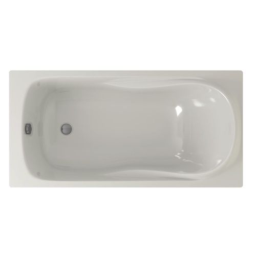 Ванна акриловая Aquanika Optima A1017075006 170х75 пристенная прямоугольная