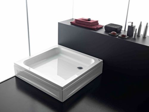 Душевой поддон Kolpa-San PEARL 563080 90х90 акрил белый