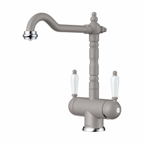 Смеситель для кухни Omoikiri Amagasaki 4994232 на мойку серый