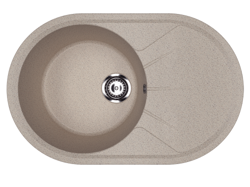 Кухонная мойка Ulgran Classic U-503-302 75х50 цвет бежевый