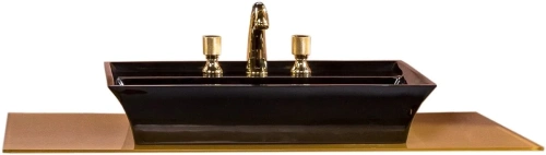 Столешница Armadi Art NeoArt 853-110-G 110х50 накладная цвет золото