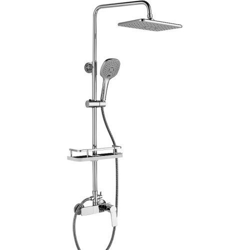 Душевая стойка Rossinka Rs27 RS27-45 настенная цвет хром