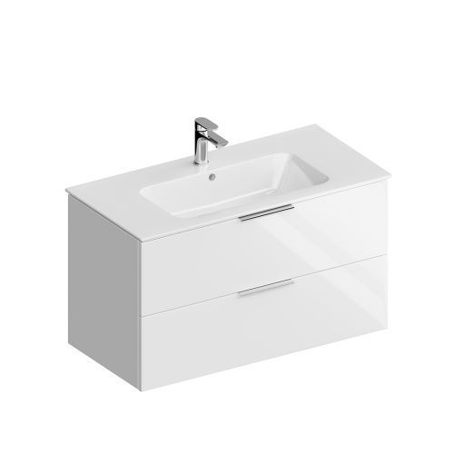 Тумба под раковину Kerama Marazzi GEOMETRICA PI.F.95\WHT 90х40 подвесная цвет белый