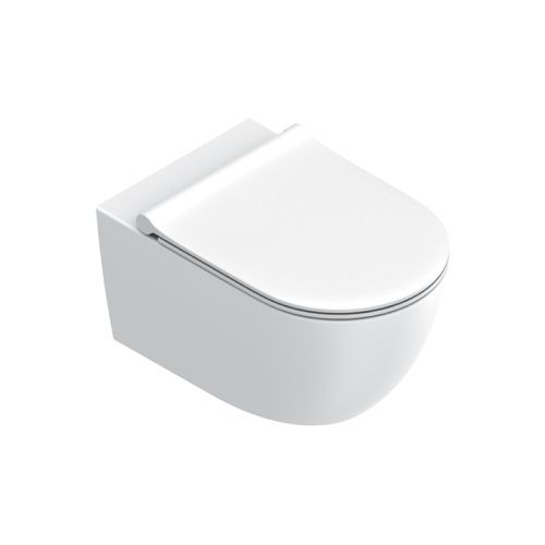 Чаша унитаза подвесная Catalano Sfera 511550021 цвет белый без сиденья безободковая смыв торнадо