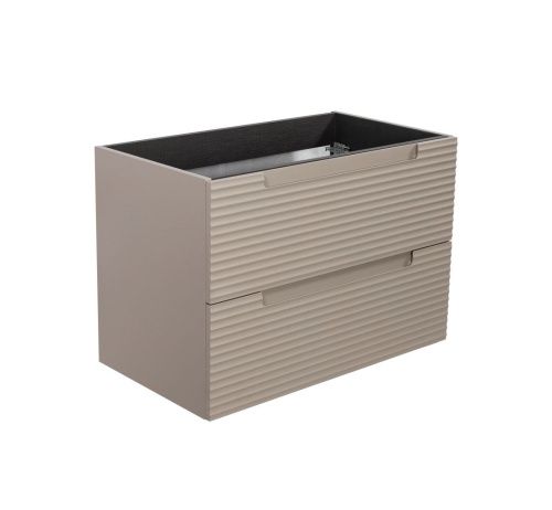 Тумба под раковину Visobath Kyoto 76350/Quarzo 80х50 подвесная цвет серый