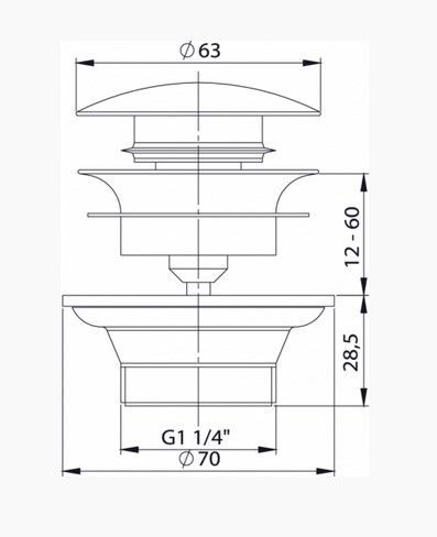 Вентиль давления Bette B581-000 - фото 2