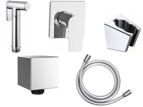 Гигиенический душ со смесителем Aquanet Static 00257146 хром