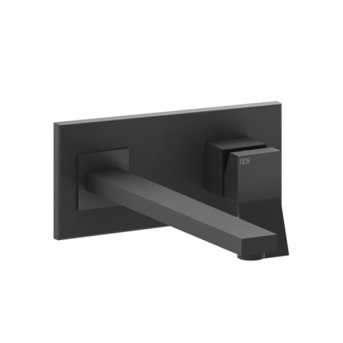 Смеситель для раковины Gessi Rettangolo K 53090/299 встраиваемый в стену черный