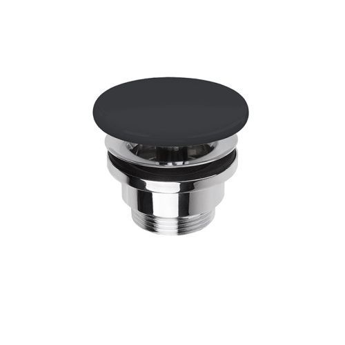 Донный клапан для раковины Simas PLCE antracite matt черный