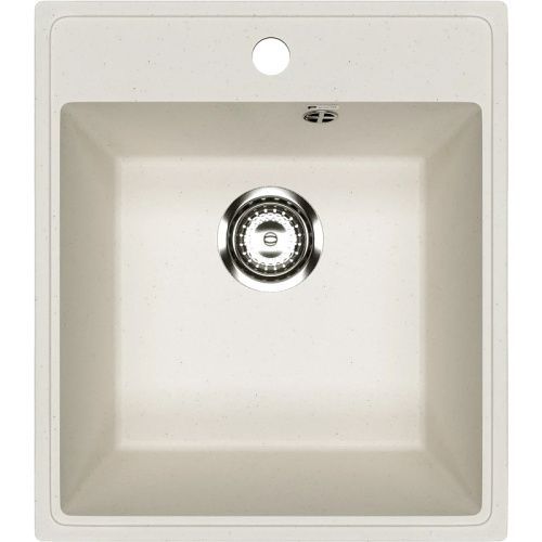 Кухонная мойка Ulgran Practik PR-M 425-001 45х50 цвет белый