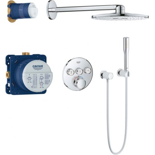 Душевая система Grohe Grohtherm 34705000 встраиваемая в стену цвет хром