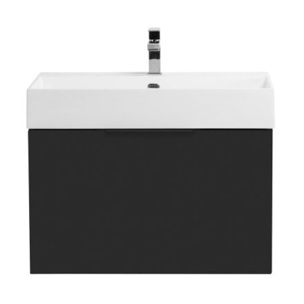 Тумба под раковину Cezares PREMIUM 55397 70х40 подвесная цвет черный