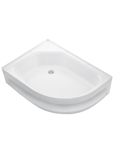 Душевой поддон акриловый Wemor 10000002316 100х80 белый с каркасом