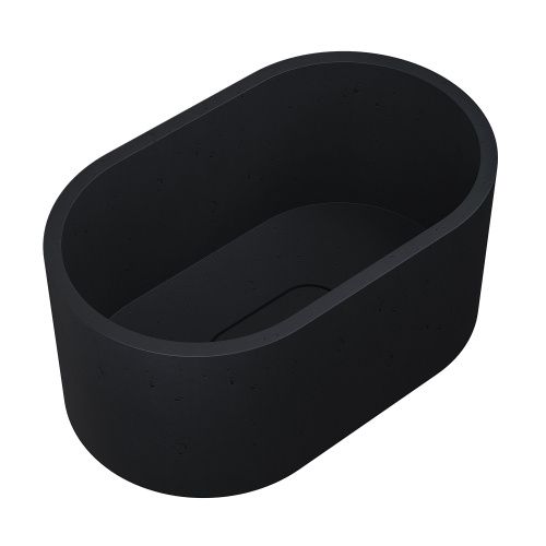 Раковина из искусственного камня Uperwood Venice 291020321 60х30 накладная цвет черный