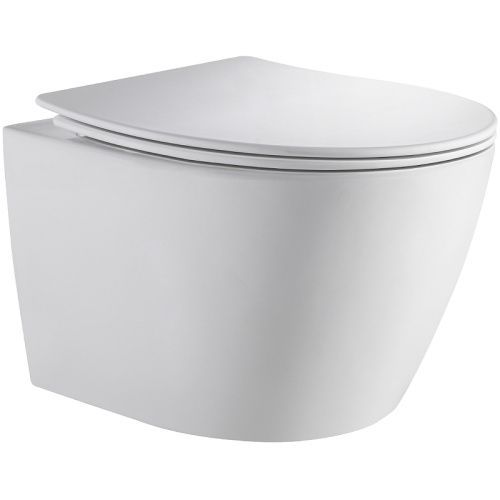 Унитаз подвесной Orange C07-150W белый с сиденьем микролифт смыв торнадо