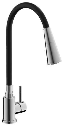 Смеситель для кухни BELZ B74809 на мойку хром