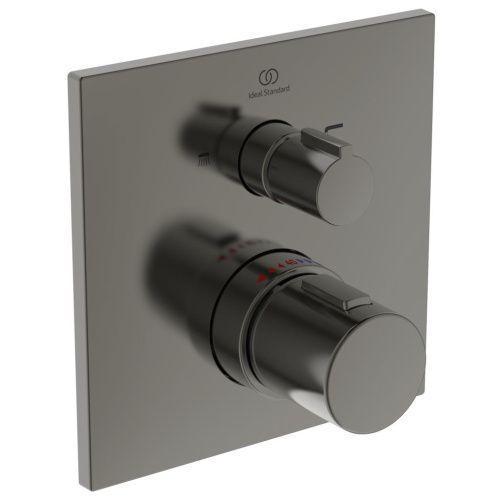 Смеситель для ванны Ideal Standard Ceratherm C100 A7522A5 встраиваемый в стену серый