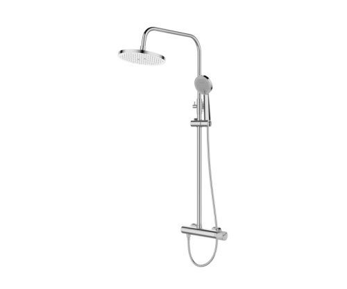 Душевая стойка Bronze de Luxe 24612CM настенная цвет хром