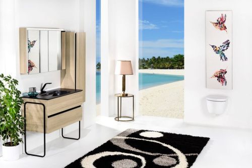 Шкаф-пенал Armadi Art Vallessi 836-L 40х120 подвесной цвет коричневый