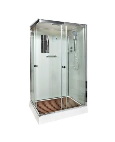 Душевая кабина AvaCan K402SEL 120х90 прямоугольная с крышей ориентация универсальная