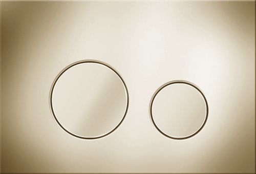 Клавиша смыва механическая KK POL M11 SPP/038/BG/K цвет золото