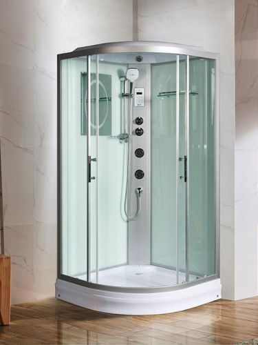 Душевая кабина WeltWasser WW500 10000003233 100х100 четверть круга с крышей ориентация универсальная