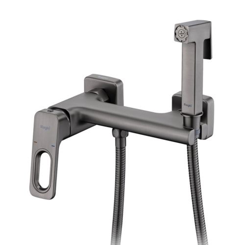 Гигиенический душ со смесителем Raglo R51 R51.51.09 серый