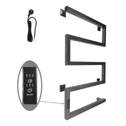Полотенцесушитель электрический Altasan ШалимарПроф ШалимарПроф8050Г 50х85 серый