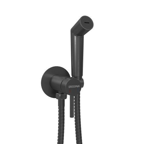 Гигиенический душ со смесителем Grossman Solis 502.K35.07.420 серый