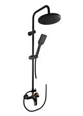 Смеситель для душа RavSlezak COLORADO CO382.5/3CMATZ настенный черный