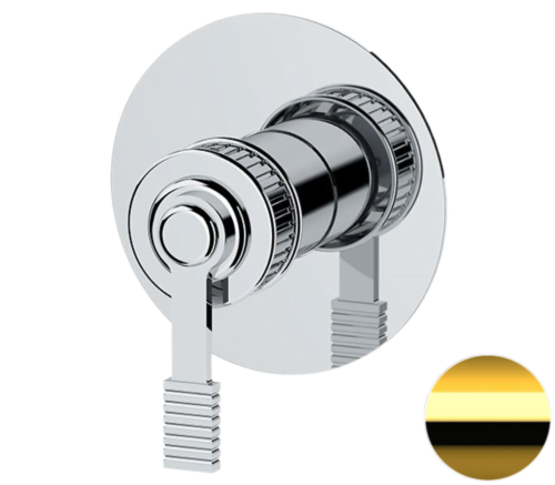 Смеситель для душа Remer Atelier AL30LDO встраиваемый в стену золото