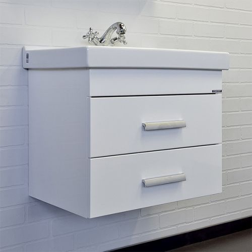 Тумба с раковиной Comforty Никосия 00-00011161CF 60х40 подвесная цвет белый