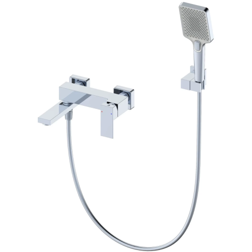 Смеситель для ванны Wonzon & Woghand Cube WW-88639016-CR настенный хром