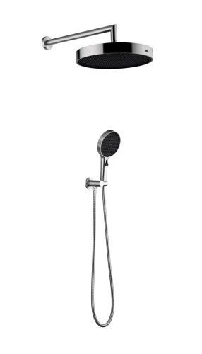 Душевой гарнитур Boheme Cell 427-NB настенный серый