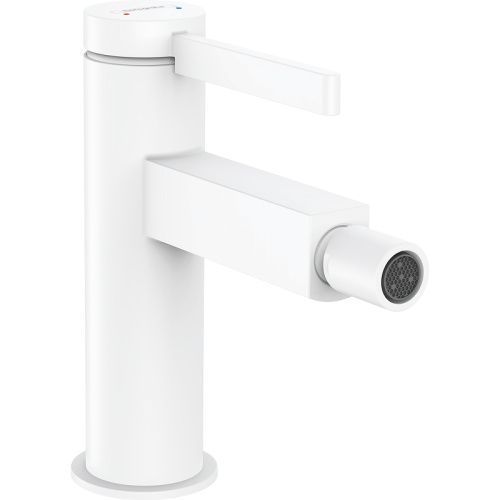 Смеситель Hansgrohe 76200700 на биде белый