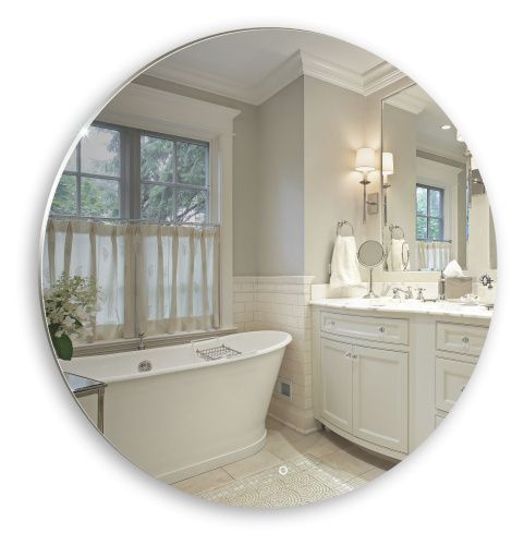 Зеркало с подсветкой Azario LED-00002465 100х100 подвесное