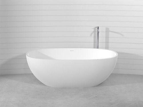 Ванна из искусственного камня Technova Ov VATO4 155х80 отдельностоящая овальная
