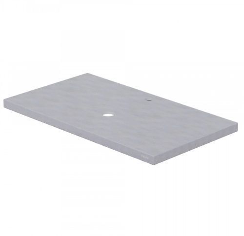 Столешница СанТа 900152 80х50 подвесная цвет серый