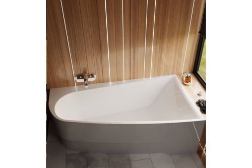 Ванна акриловая Vayer Boomerang Гл000010848 160х90 пристенная асимметричная