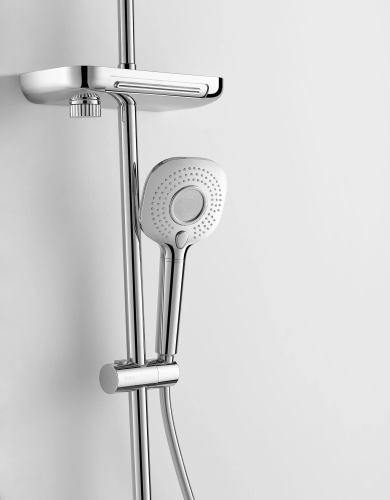 Душевая стойка Arrow AMG14SH855CP настенная цвет хром с термостатом