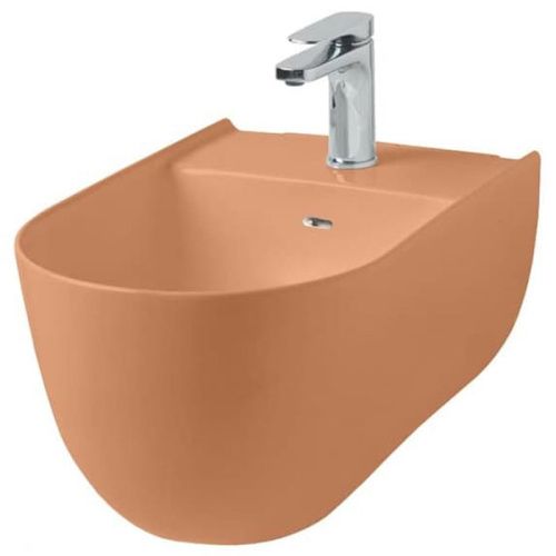 Биде подвесное Artceram THE ONE THB001 13 00 arancio cammeo *1 цвет оранжевый