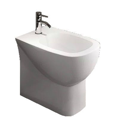 Биде напольное Sanita Luxe Infinity BD.FS/Infinity/C/WHT.G/S1 цвет белый