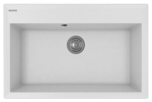Кухонная мойка Florentina Тоскана 770 17.050.E0770.201 75х50 цвет белый поверхность матовая