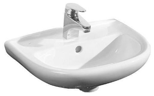 Раковина керамическая Jika Deep 8.1061.4.000.104.1 70 см подвесная цвет белый 1 отверстие под смеситель