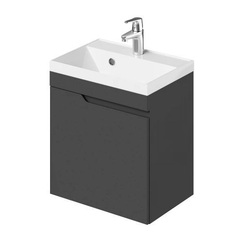 Тумба с раковиной Итана Sky CS00091691 подвесная цвет серый