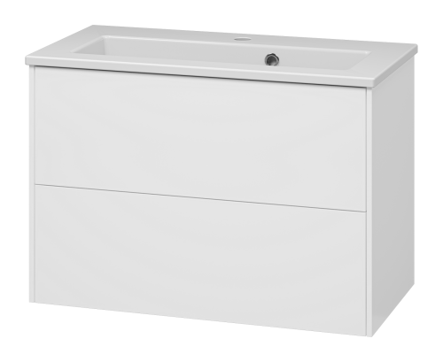 Тумба под раковину Brevita Toy TOY-09070-0102Я 70х40 подвесная цвет белый