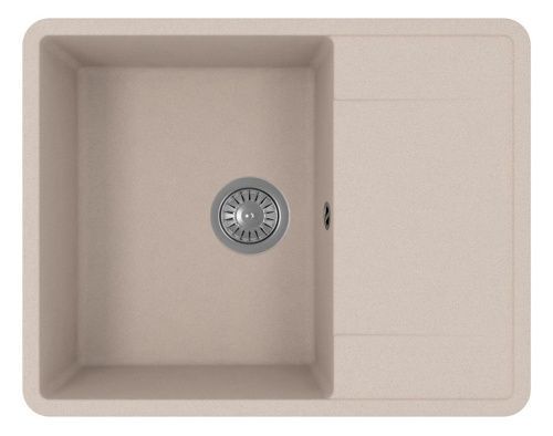 Кухонная мойка Florentina Пьемонт 650 17.030.C0650.104 65х50 цвет бежевый поверхность матовая